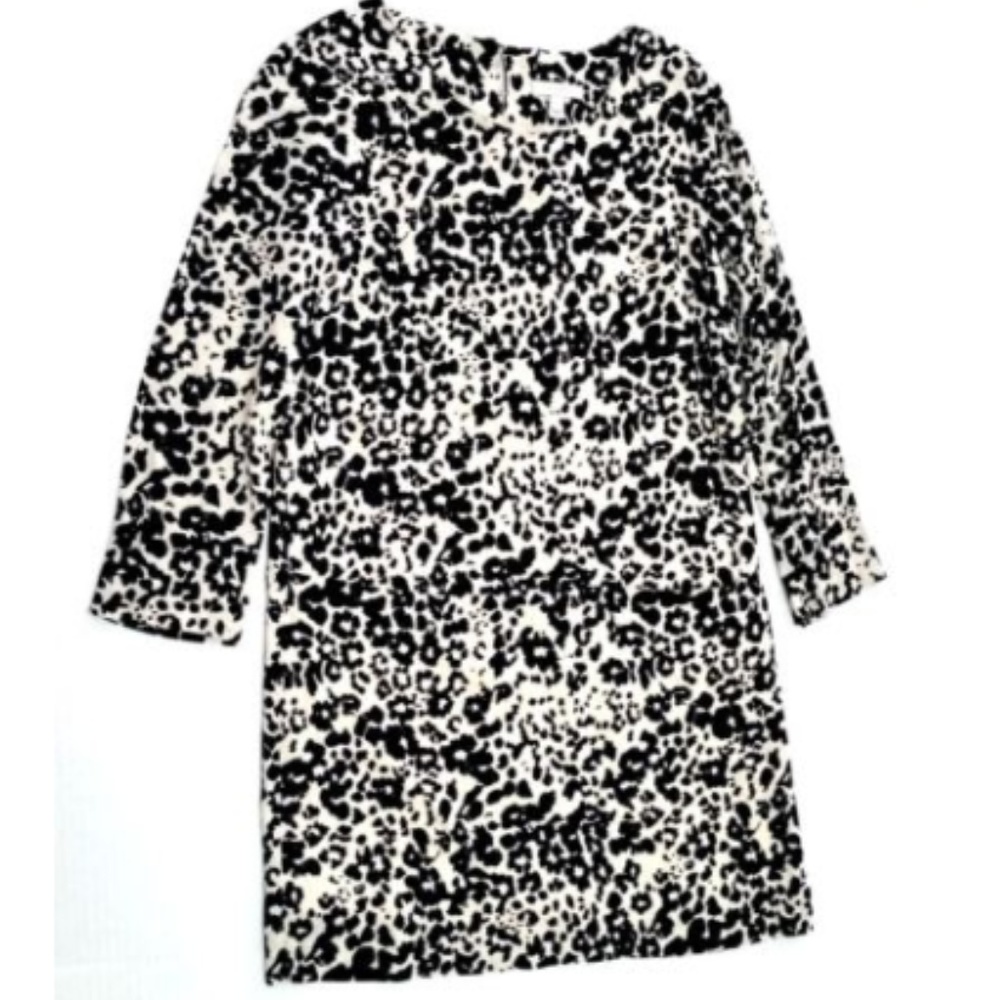 J.Crew JULES Animal Print Short Dress 4 Small d2 - Picture 3 of 7